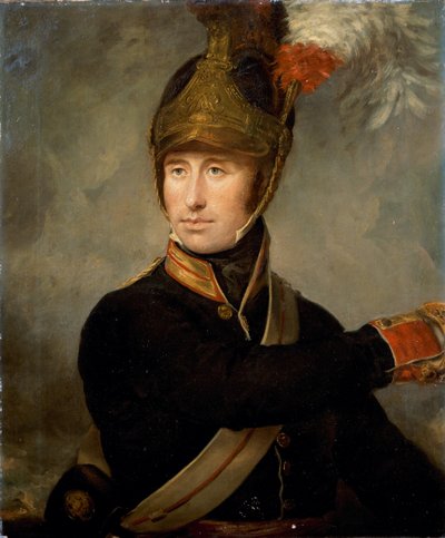 Captain William Tyrwhitt Drake, Royal Horse Guards, c.1815 by English School